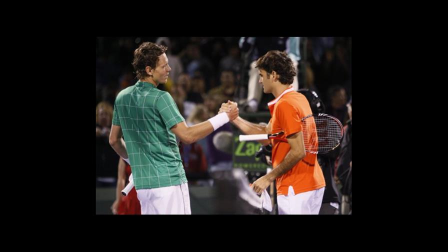 Federer es eliminado por Berdych en el Masters de Miami