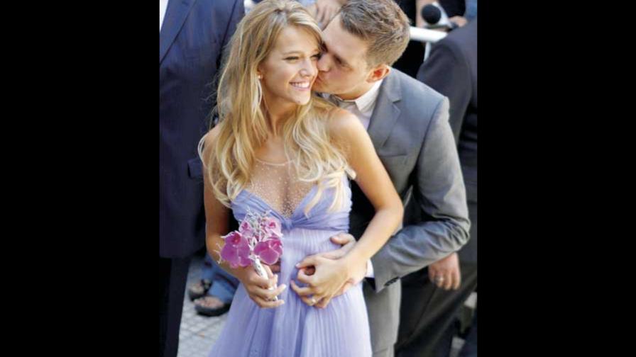 Cantante Bublé se casa en Argentina