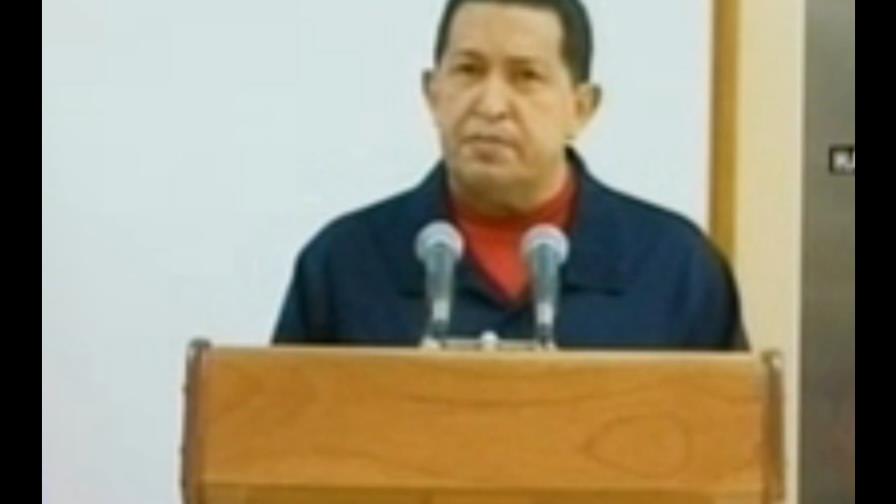 Chávez dice le extrajeron un tumor cancerígeno