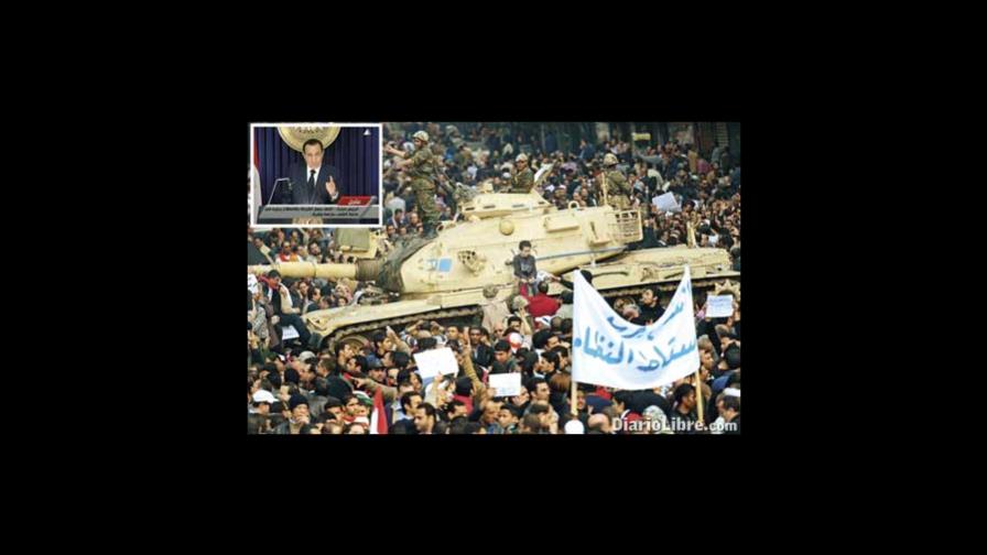 Mubarak se resiste ante las protestas