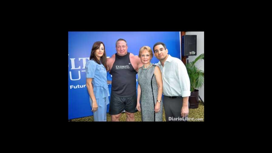 Campeón de fisiculturismo en exhibición, mañana