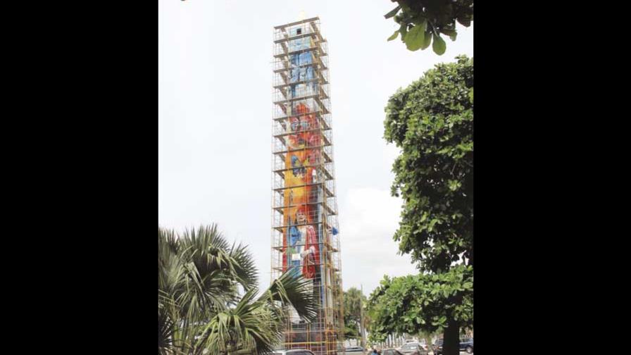 Las mirabal en el obelisco