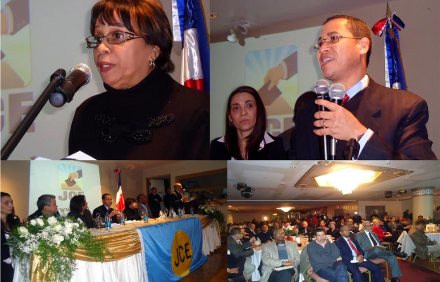 JCE inicia en NY campaña del voto y diputaciones en el exterior