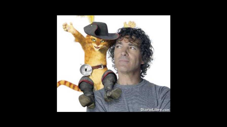 Banderas: Placer dar voz al gato con botas