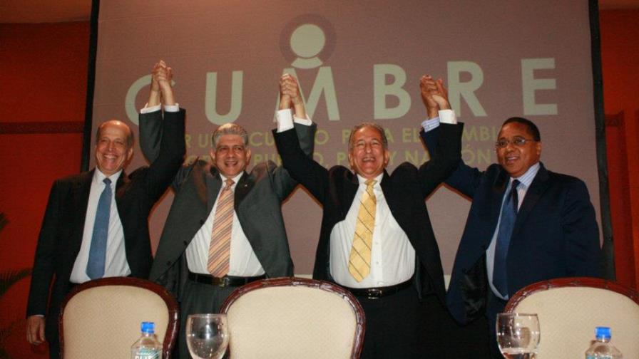 Partidos alternativos firman acuerdo de unidad Partidos alternativos firman acuerdo de unidad