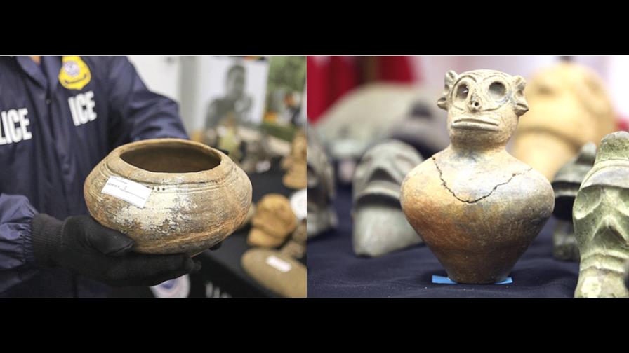 Reliquias taínas robadas en RD son confiscadas en EE.UU. y PR Reliquias taínas robadas en RD son confiscadas en EE.UU. y PR