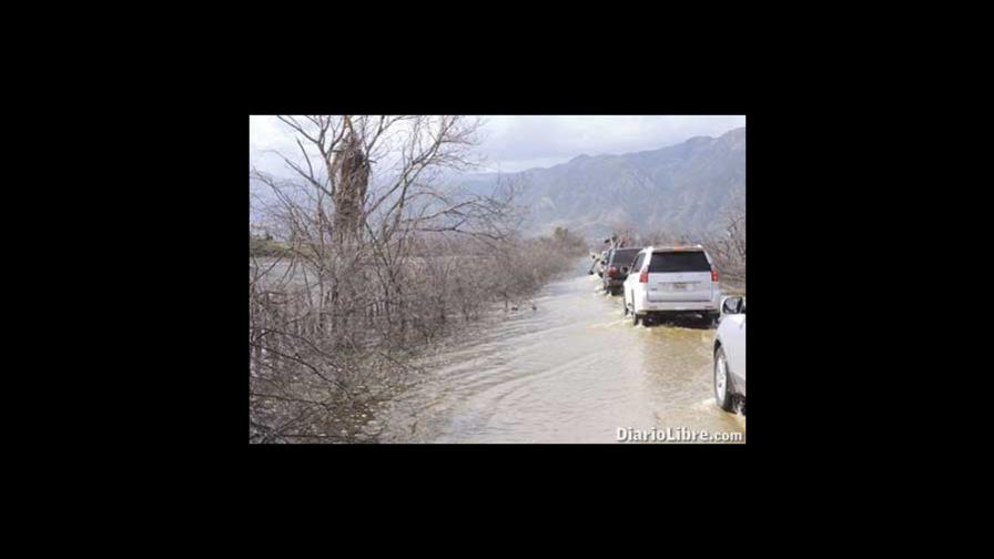 El Lago Enriquillo inunda varias zonas