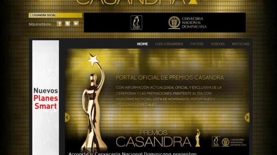 Presentan página oficial de Premios Casandra