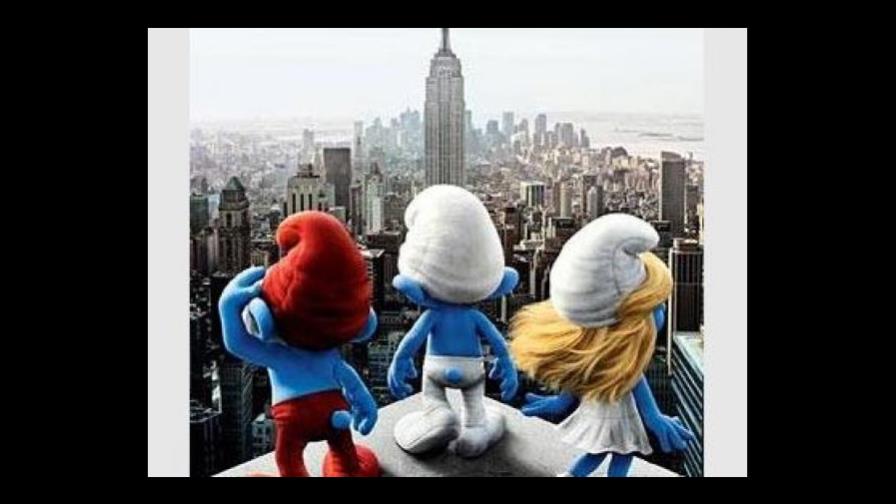 Los pitufos, de huidizos secundarios de tebeos a estrellas del cine en 3D