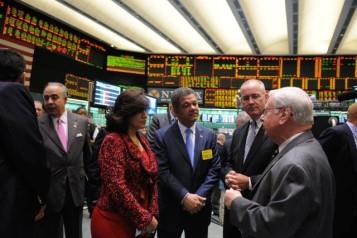 LF se reúne con ejecutivos de Bolsa Mercantil de NY