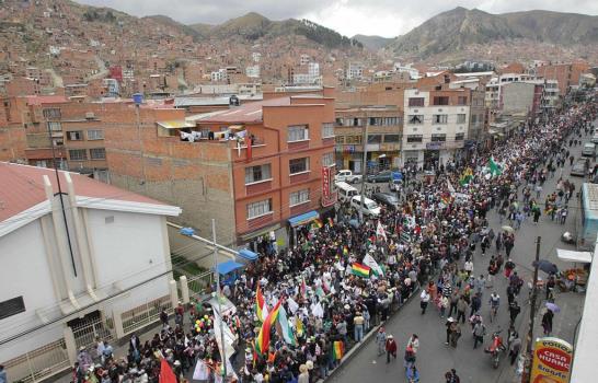 Indígenas de Bolivia llegan a La Paz tras caminar 63 días