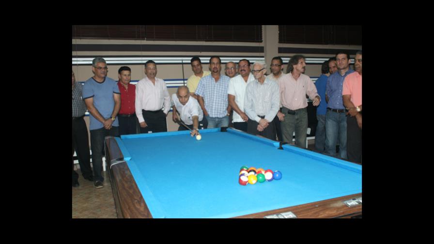 Inauguran torneo de billar Banreservas