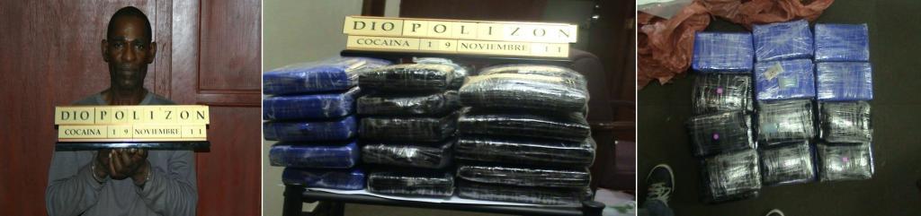 DNCD ocupa 35 paquetes cocaína en buque procedente de Colombia