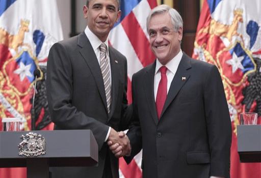 Obama ensalza el éxito de Chile y Piñera pide alianza sin paternalismo