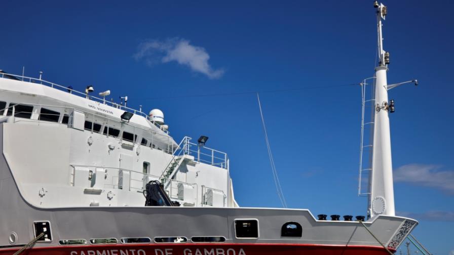 Buque español Sarmiento de Gamboa llega a SD tras explorar Atlántico