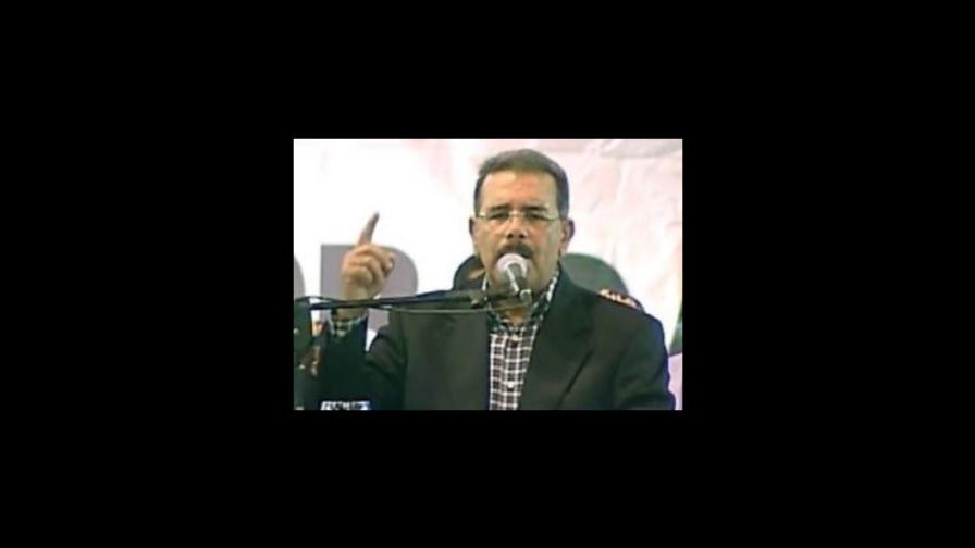 Danilo Medina es proclamado candidato del PTD