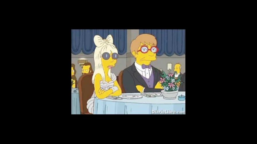 Lady Gaga en Los Simpsons