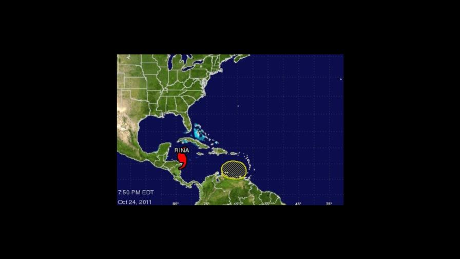 Rina se convierte en el quinto huracán del Atlántico