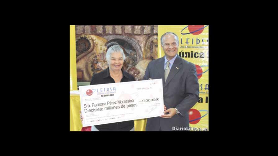 La LEIDSA tiene otra nueva millonaria