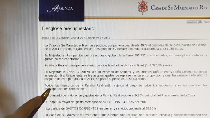 El sueldo anual del rey de España es de 292.752 euros antes de impuestos El sueldo anual del rey de España es de 292.752 euros antes de impuestos