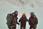 La enseña tricolor llegó a la cima del mundo La enseña tricolor llegó a la cima del mundo