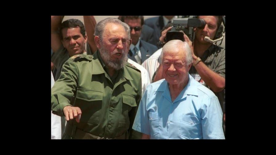 Fidel Castro elogia a su amigo Jimmy Carter
