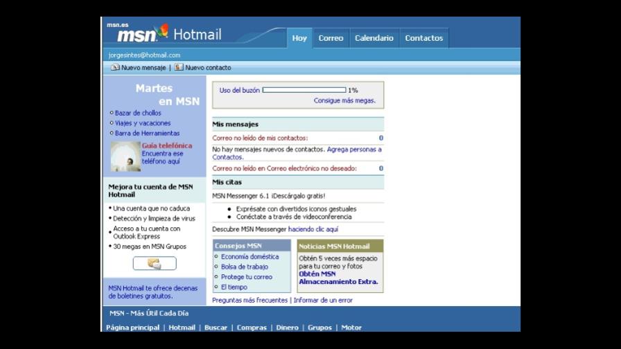 Adiós al Hotmail, Outlook será su sucesor