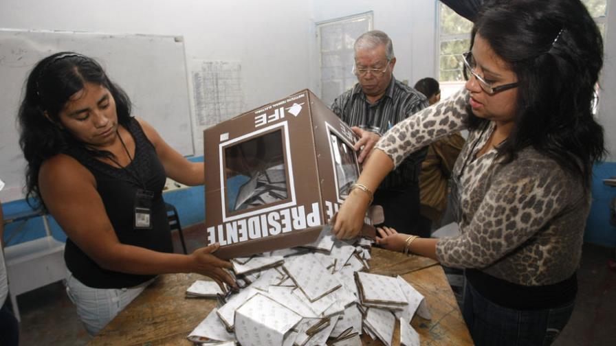 Hora de contar los votos en México