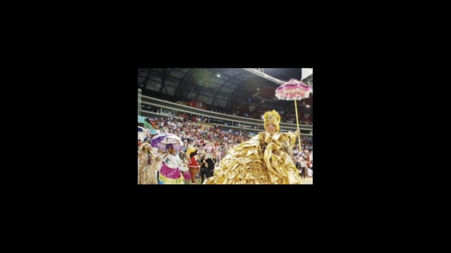 It starts with a carnival rhythm