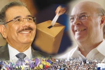 Encuesta Asisa otorga 53.2% a Danilo Medina y 44.8% a Hipólito Mejía