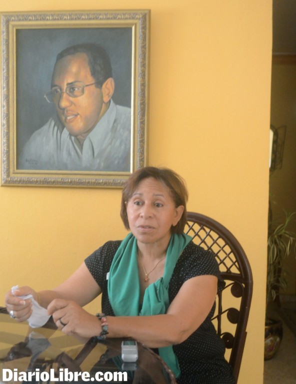 Esposa de Narciso: Justicia es cuando se haga aquí