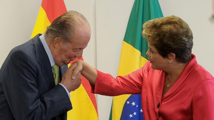 Rousseff defiende políticas de estímulo a crecimiento ante el rey Juan Carlos