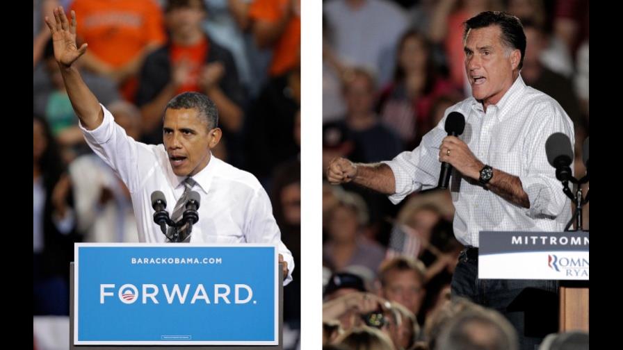 Obama y Romney empatados con el 49 por ciento, según encuesta de CNN Obama y Romney empatados con el 49 por ciento, según encuesta de CNN