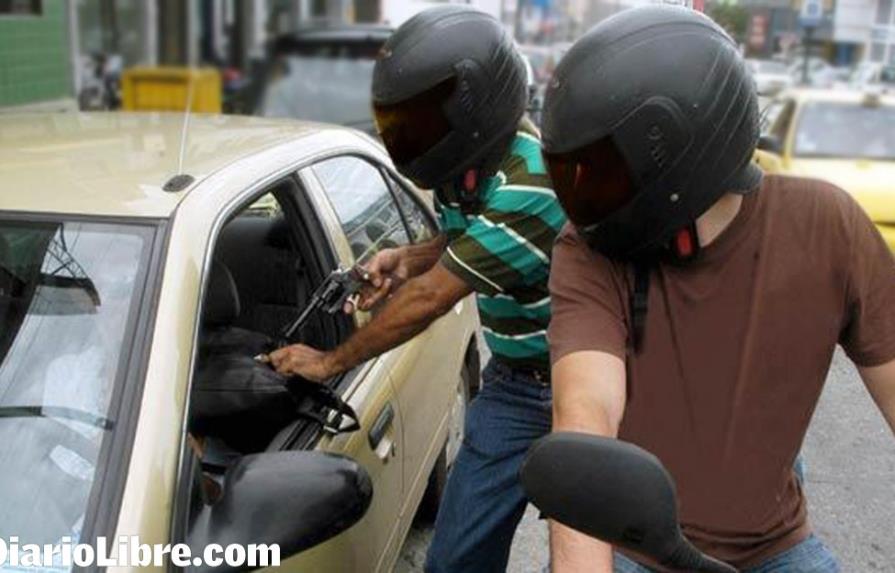Motorizados asaltan a 62 ciudadanos del Distrito Nacional en 33 días