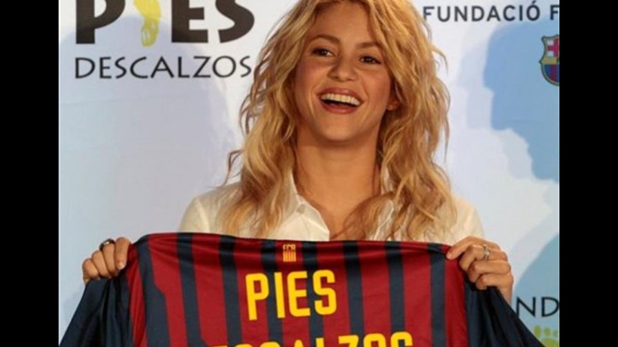 Shakira no se pierde ningún partido de Gerard Piqué