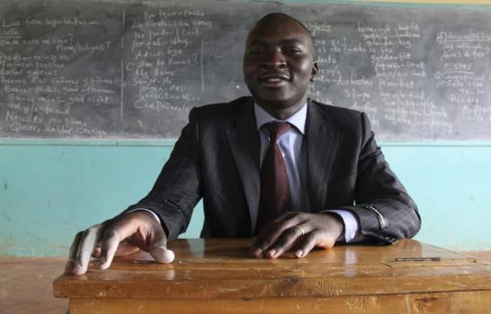 La escuela de James Moiben, una isla del español en Kenia