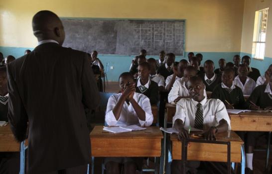 La escuela de James Moiben, una isla del español en Kenia