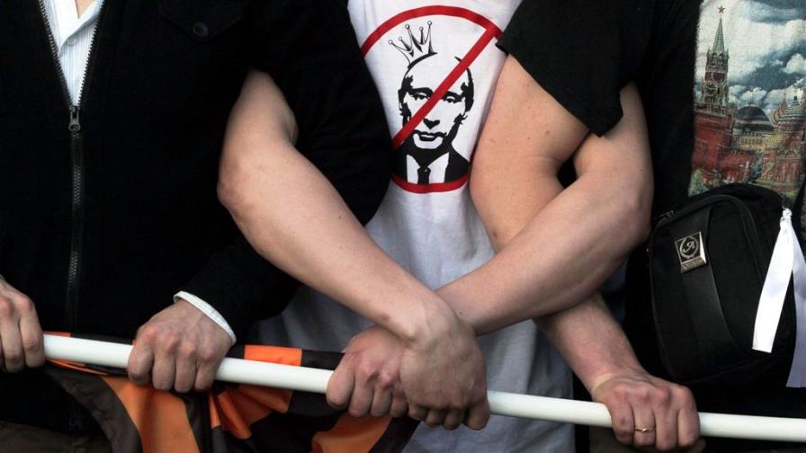 Detenciones masivas en Moscú por protestas contra Putin