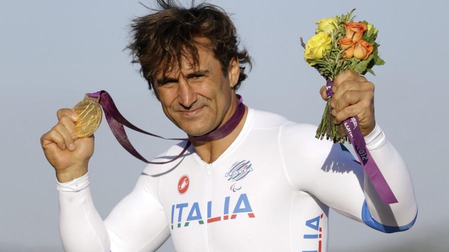 Alex Zanardi, oro prueba ciclismo