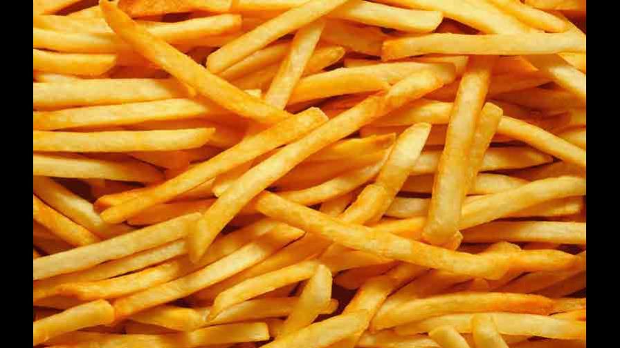 Papas fritas a la francesa