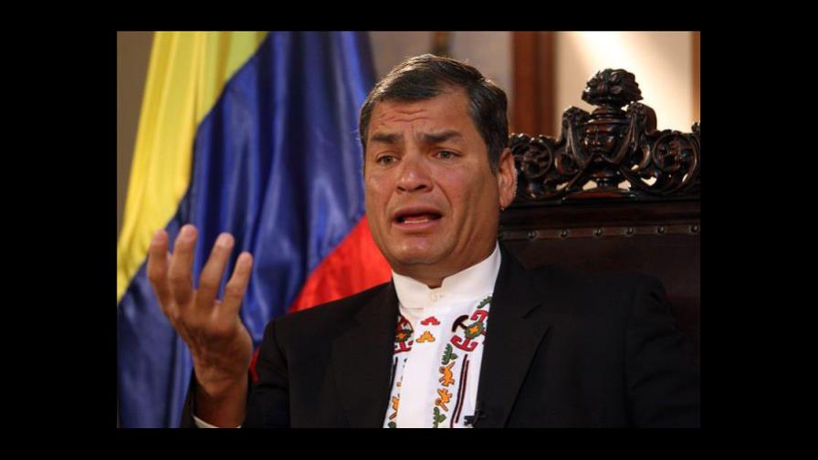 Correa desea suerte al pueblo venezolano en los comicios de mañana