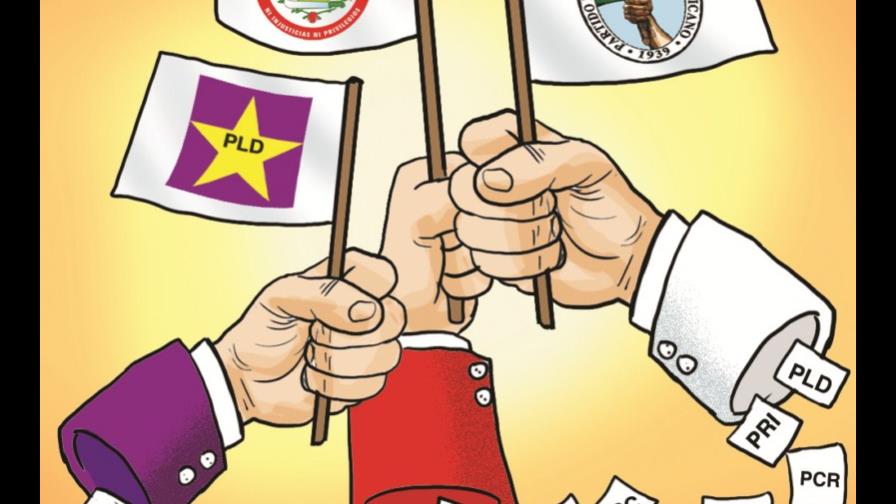 Divisiones en el PRD, PLD y PRSC han creado 12 partidos; otros siete surgieron como aliados