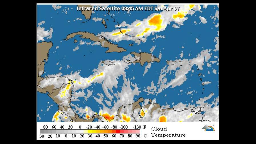 Onamet vaticina posibles aguaceros en horas de la tarde