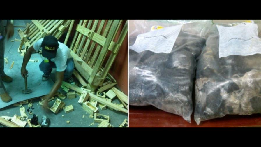 DNCD ocupa carga de cocaína enviarían a España camuflada en mangos