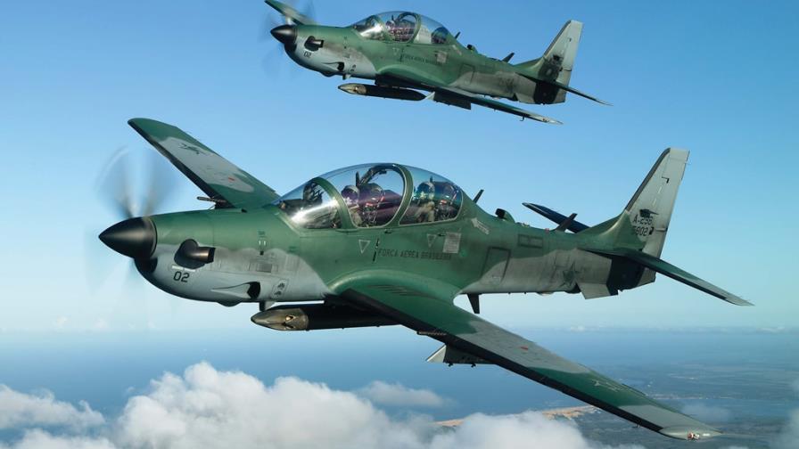 Un piloto de la Fuerza Aérea Brasileña muere en accidente con un Súper Tucano