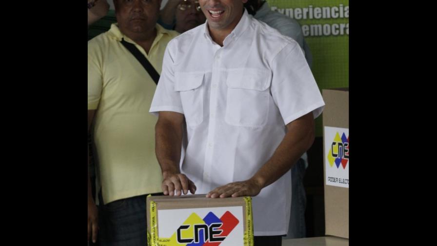 Capriles dice que tras resultado Chávez será la primera persona a quien llame
