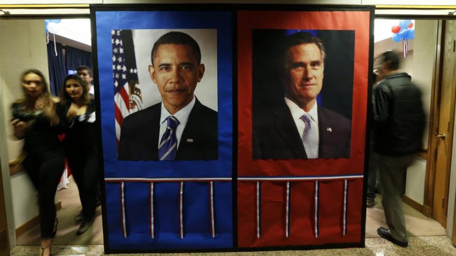 Romney consigue 17 estados contra 11 de Obama