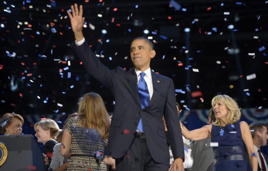 Obama gana gracias a 25 estados y la capital, a falta de Florida
