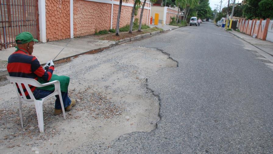 La Gaspar Polanco, repleta de hoyos La Gaspar Polanco, repleta de hoyos
