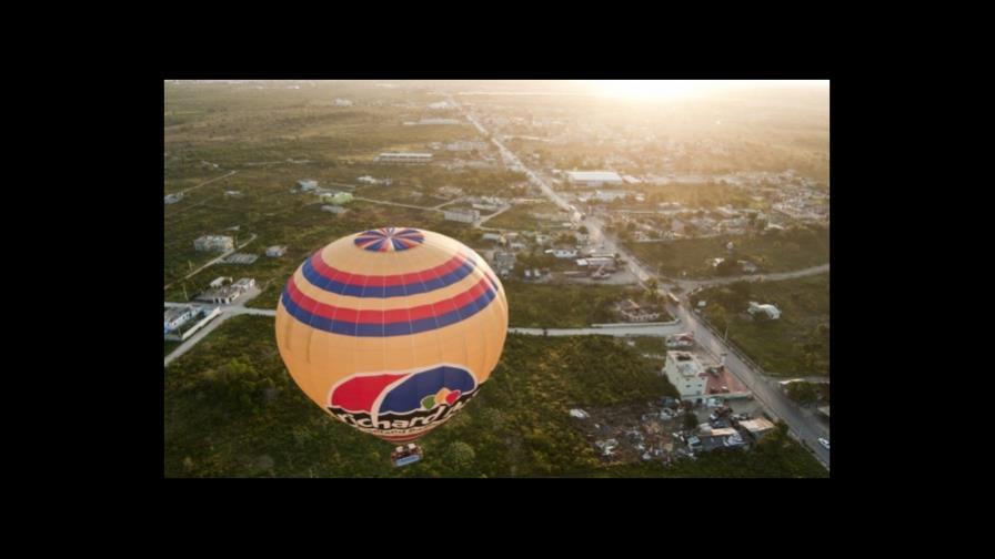 Llaman a no alarmarse cuando desciende globo aerostático Llaman a no alarmarse cuando desciende globo aerostático